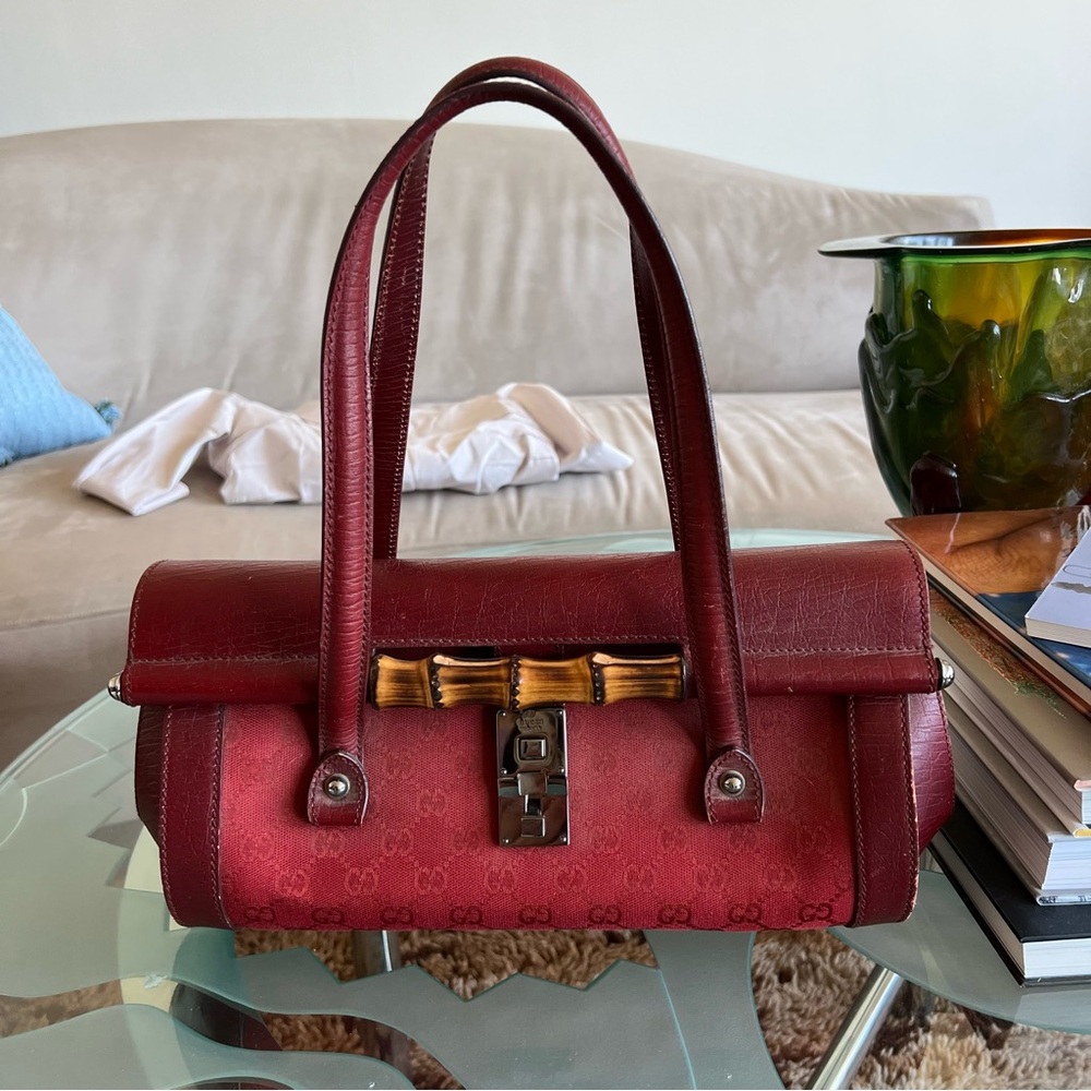 Gucci red Bullet bag